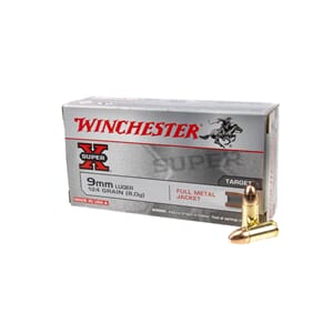 WINCHESTER 9mm Luger 124g USA FMJ