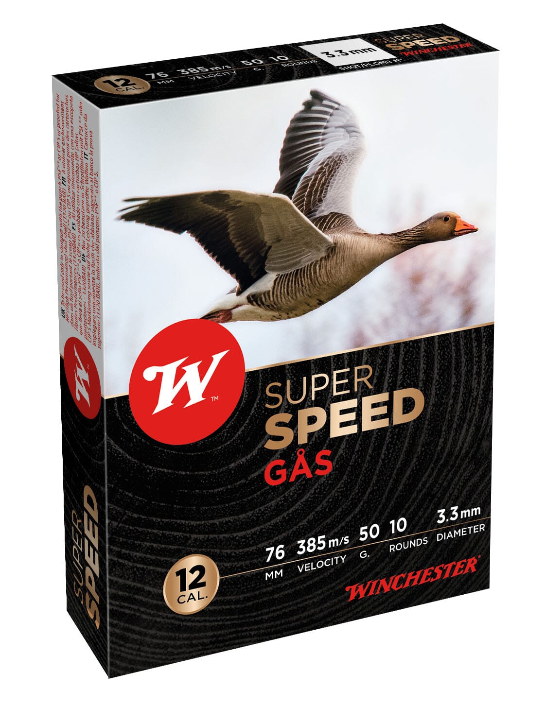 WINCHESTER 12/76 SuperSpeed 50g GÅS #3 - Pedersens Vaabenlager