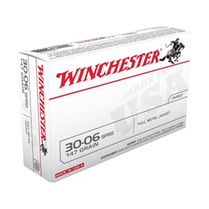 WINCHESTER 30-06 FMJ 147 grs. USA