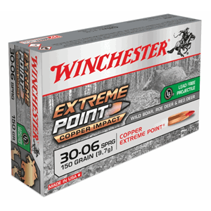 Winchester .30-06 Extreme Point Lead Free 150g