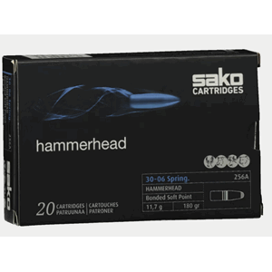 Sako 30-06 S-Hammerhead 180 SP (20 pk.)