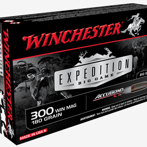 WINCHESTER 300WM  XP3 180grs.