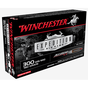 WINCHESTER 300WM  XP3 180grs.