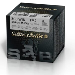 S&B 308 Win 147 FMJ (50 pk.)