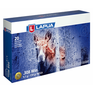 Lapua 308 Win 9,7g / 150grs Mega