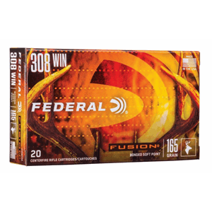 Federal Fusion 308 Win 165 SP (20 pk.)