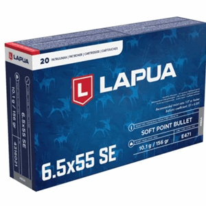 Lapua 6,5x55 10,1g / 156grs Mega