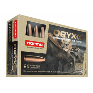 Norma Oryx 6,5X55 156gr / 10,1g