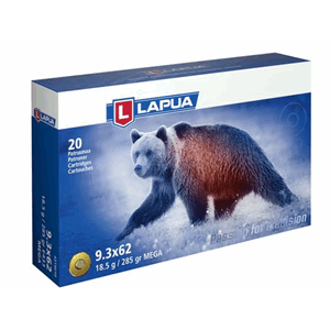 Lapua 9,3x62 18,5g/285grs Mega