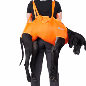 Non-stop Dog rescue sling unisex orange
