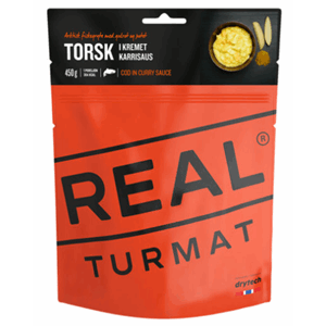 REAL TURMAT Torsk i kremet karrisaus