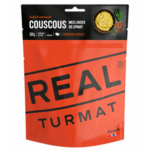 REAL TURMAT Couscous med linser og spinat