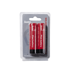 Hunter Batterier 18650 2 pk