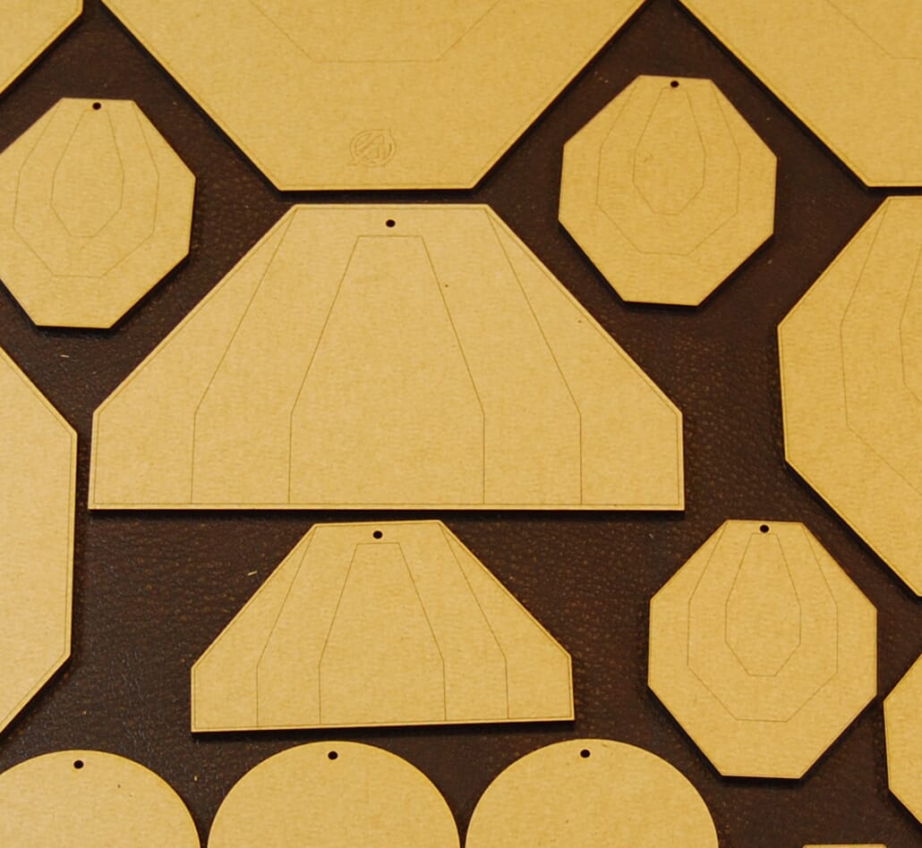 DAA Dry-Fire Target Set (Classic-IPSC) - Pedersens Vaabenlager