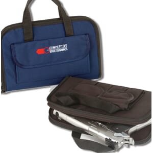 CED 1400 Large Pistol Bag Black (Scoped)