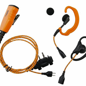 PRO-U610LA Orange tygkabel, "3-i-1" C & D-bygel