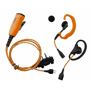 PRO-U610LA Orange tygkabel, "3-i-1" C & D-bygel