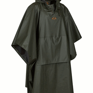Swedteam Crest Poncho Rain Gear Green