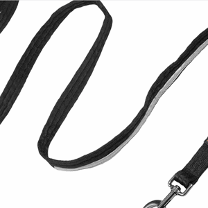 Non-stop Strong leash unisex black 2.0m
