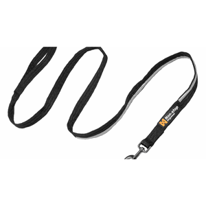 Non-stop Strong leash unisex black 2.0m