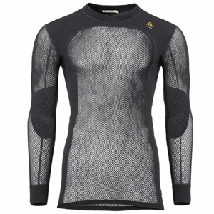 Aclima WoolNet Original Crewneck - Jet Black - Mann