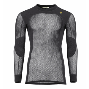 Aclima WoolNet Original Crewneck - Jet Black - Mann