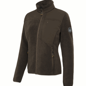 Beretta Halifax Sherpa Womans Fleece Jacket - Brown Bark