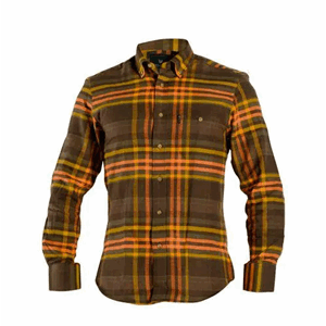 Haunter Fain Skjorta Forest Brown