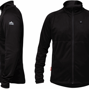 HeatX Heated Fleece Sweater Men's Black