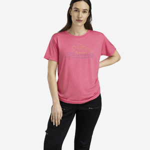 Aclima LightWool 140 Classic Tee Sunset W's Sun Kissed Coral