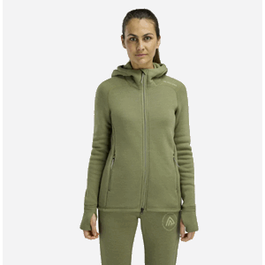 Aclima FleeceWool Hooded Jacket W's Aloe
