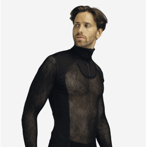Aclima WoolNet Original Polo Mens - Jet Black