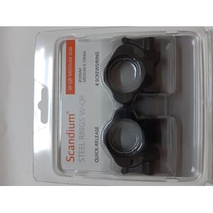 SCANDIUM Steel rings W-QR 30mm Medium