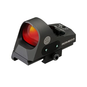 SIG ROMEO3 REFLEX SIGHT 1X25MM 3 MOA RED DOT 1.0 MOA ADJ M19