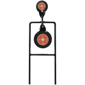 Spinner Double Gong Centerfire Target Steel