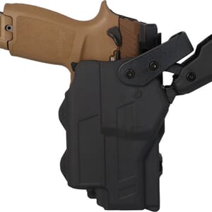 P320/M17/M18 ALIEN GEAR LEVEL 3 RETENTION DUTY LIGHT-BEARING HOLSTER - RH