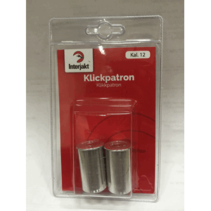 Klikkpatron kal. 12  2-pk