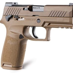 SIG M18 9MM 3.9IN COYOTE STRIKER SIGLITE MODULAR POLYMER GRI