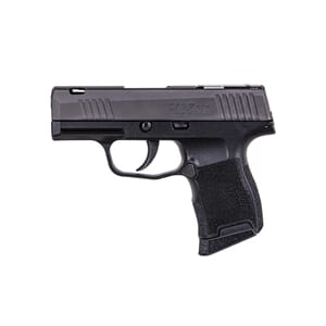SIG P365 9MM 3.1" SAS BLK STRIKER FT BULLSEYE POLYMER GRIP