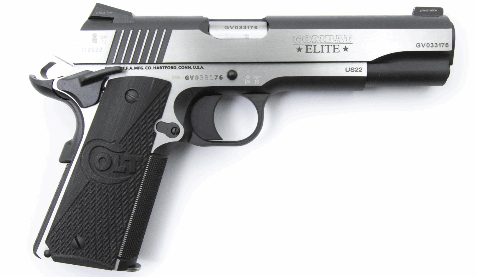 Colt 1911 Combat Elite Government, 5, 45 ACP - Pedersens Vaabenlager