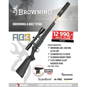 RIFLEPAKKE Browning AB3 Titan Scandium 2,5-10x50i
