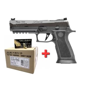 SIG P320 X-FIVE LEGION + 1000stk 9mm 124grs FMJ