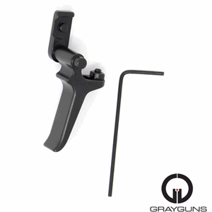 GG SIG P320 Adjustable Straight Trigger - Black Oxide