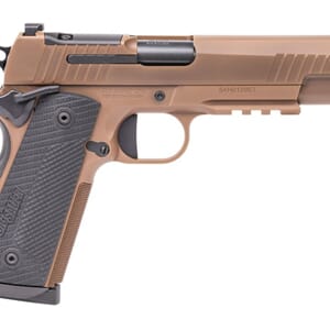 SIG 1911 45 ACP 5IN X-SERIES COYOTE SAO X-RAY 3 G10 GRIP (2)