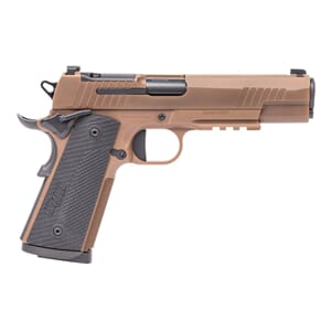 SIG 1911 45 ACP 5IN X-SERIES COYOTE SAO X-RAY 3 G10 GRIP (2)
