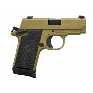 SIG P238 380 ACP 2.7IN EMPEROR SCORPION FDE SAO SIGLITE BLAC